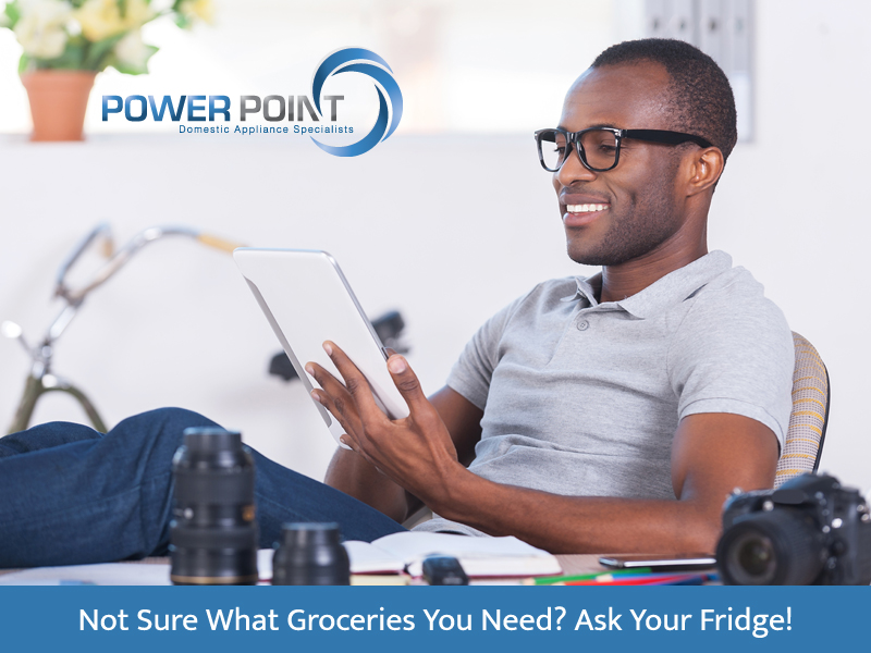 Not Sure What Groceries You Need?  Ask Your Fridge!